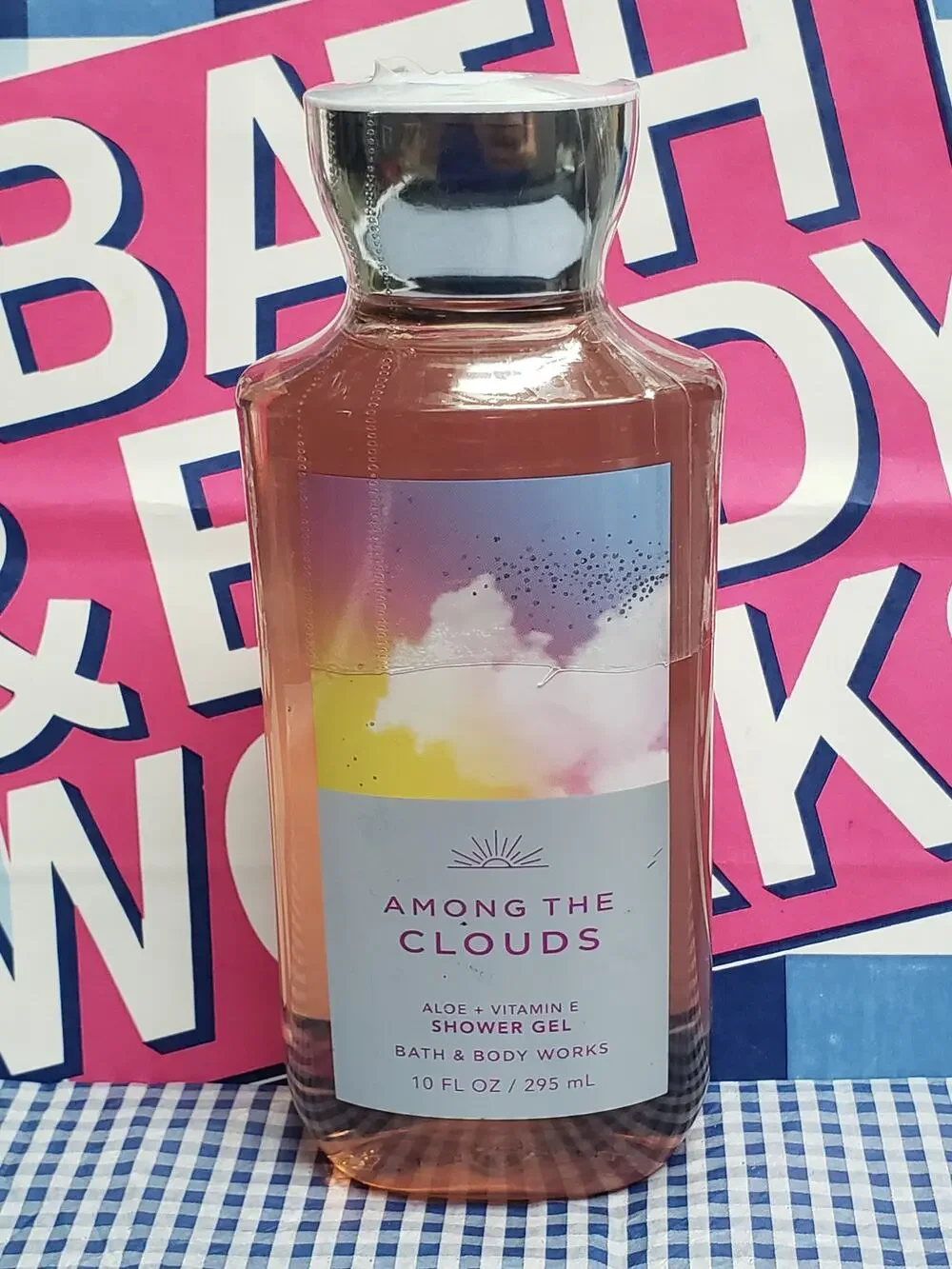 BBW Among The Clouds Fragrance Line Aloe + Vitamin E Shower Gel Body Wash 10oz.